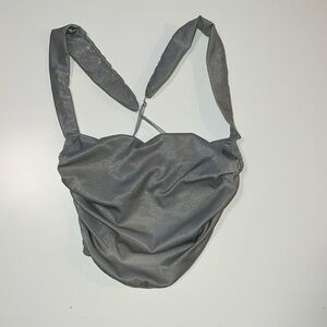 Urban Outfitters Silver Corset